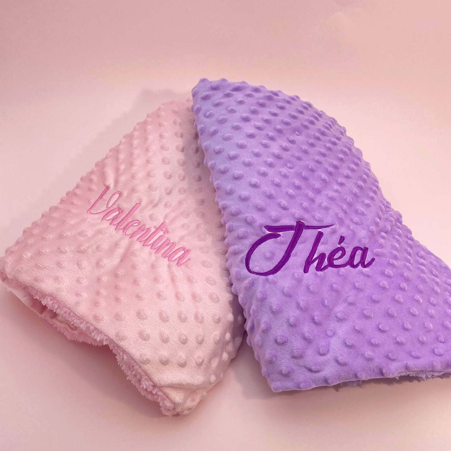 Personalized Baby Blanket Newborn Stroller Sleeping Dolls Custom Blanket With Name Soft Plush Soother Appease Towel Cover Gift