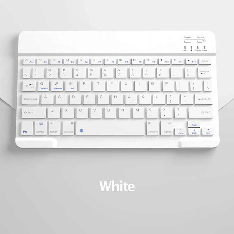 10 inch Wireless Keyboard for iPad Pro 11 Air 5 4 3 5th 6th 8th Rechargeable Keyboard with Mouse for Xiaomi Huawei Samsung