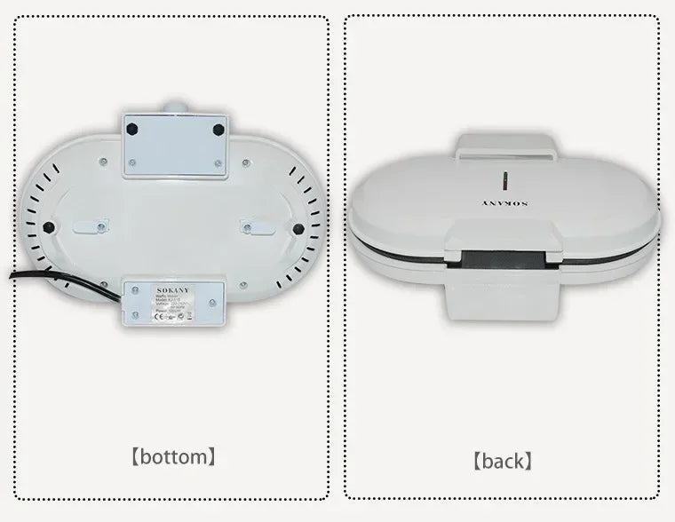 Houselin Belgian Waffle Maker, 4 Slices