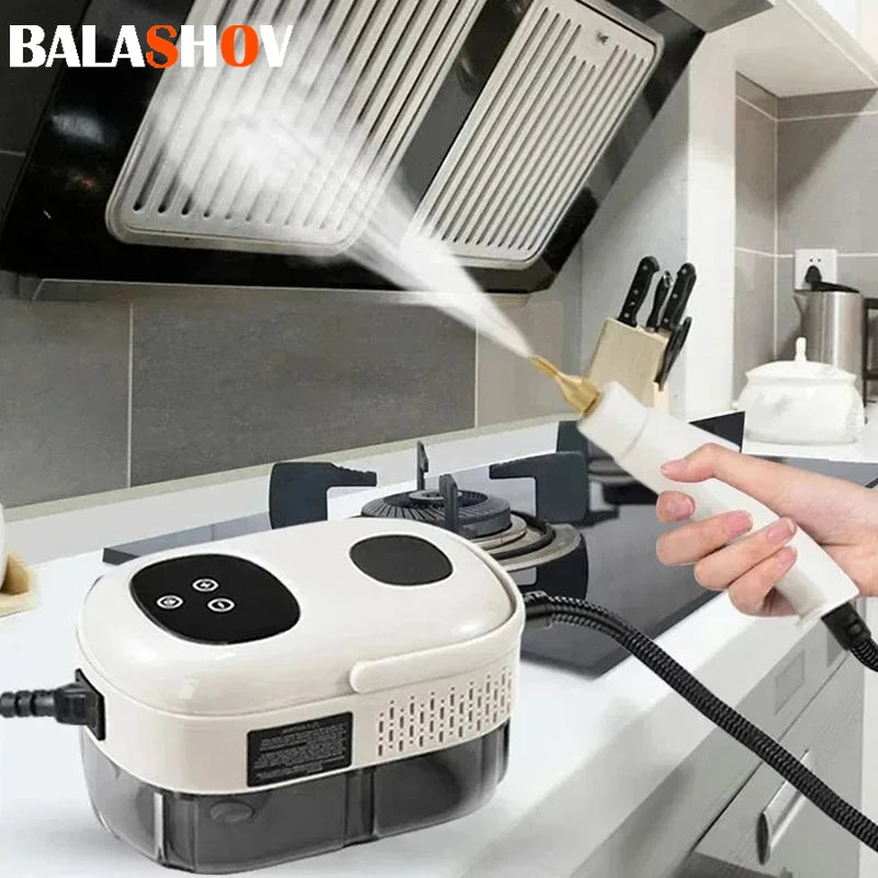 2500W Smart Steam Cleaner High Temperature Sterilization Air Conditioning Kitchen Hood Car Steam Cleaners 220V Home Appliances