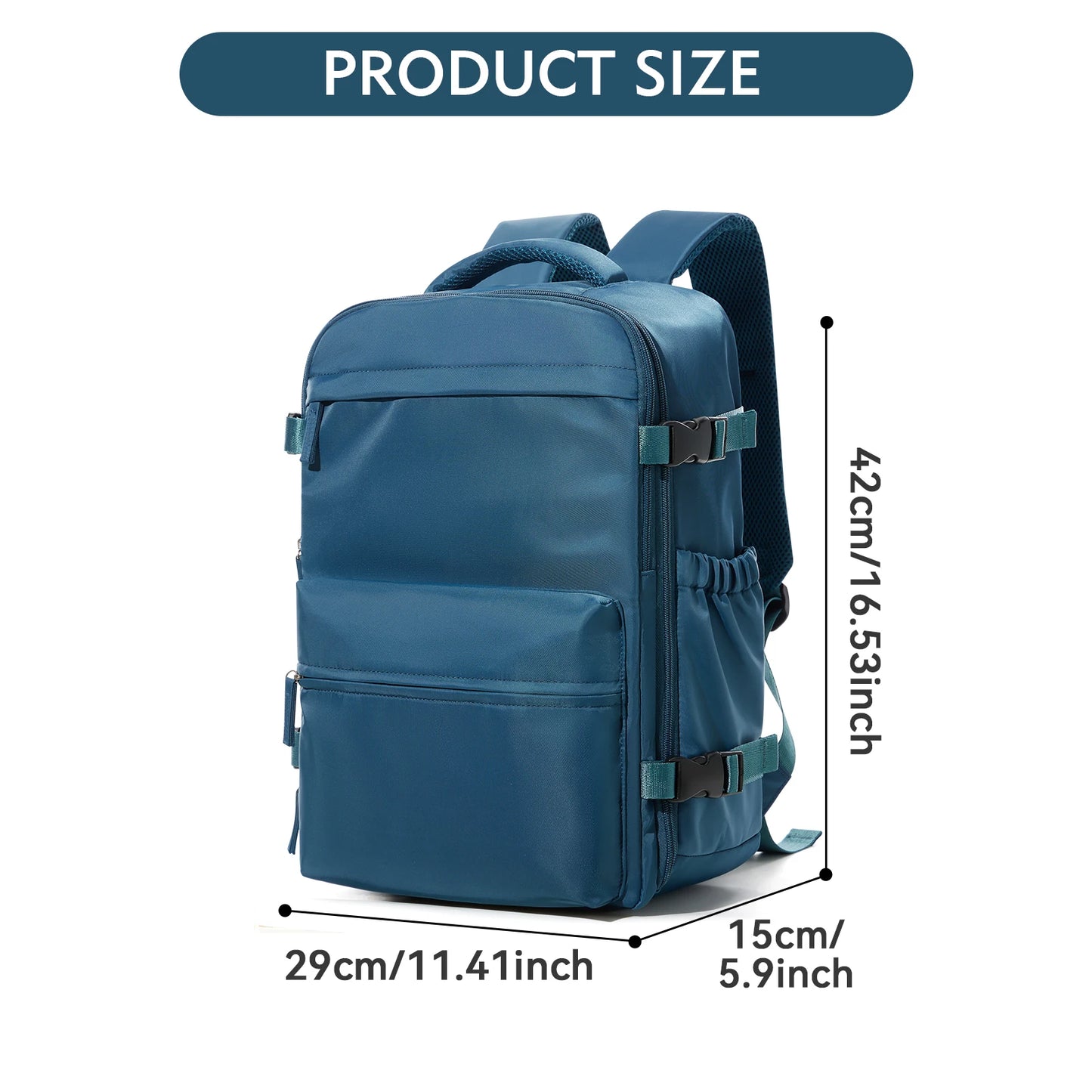 Air Vacuum compression Backpack Travel Backpack for Women Men Business Laptop Backpack, Expandable Vacuum Large Capacity Bag