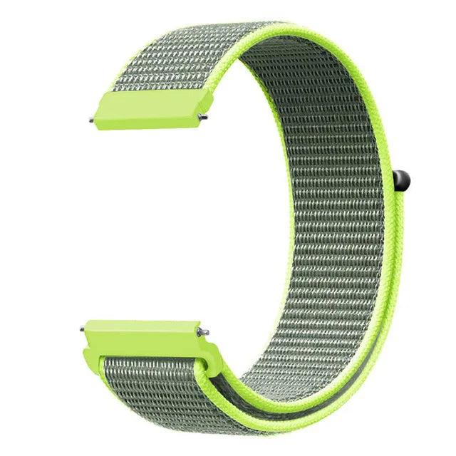 Nylon Loop Woven Strap for Huami Amazfit GTR 42MM 47MM Smart Watch Wearable Wrist Bracelet for Amazfit GTS 3 2 2e Watchband