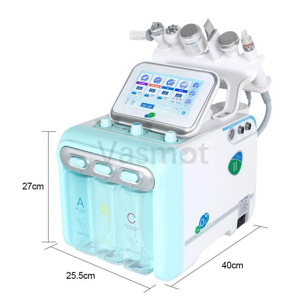 Hydrogen Oxygen Facial Machine Deep Cleansing RF Lifting Tightening Blackhead Removal Skin Care Water Dermabrasion Beauty Device