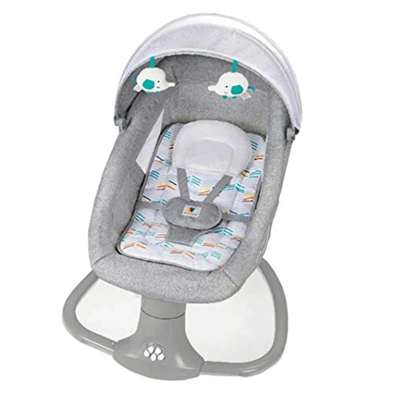 Electric Bluetooth Baby Cradle with Mosquito Net Bluetooth Music Baby Rocking Chair Multifunctional Baby Crib for Newborns 2024