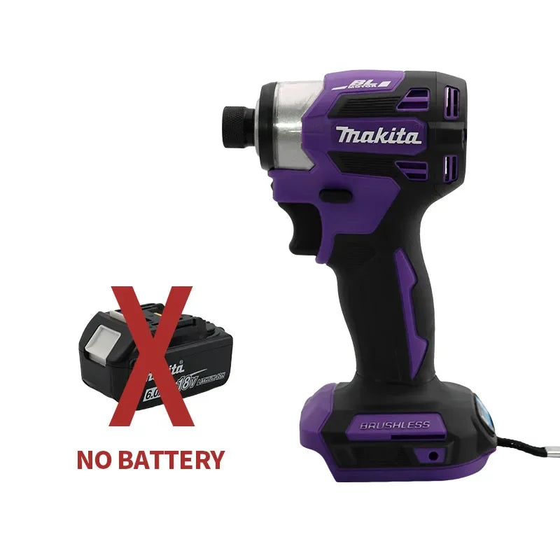 Makita DTD173 18V 1800rpm Cordless Impact Driver 180 N.m Brushless Motor Electric Drill Wood/Bolt/T-Mode for Multifunction Tool