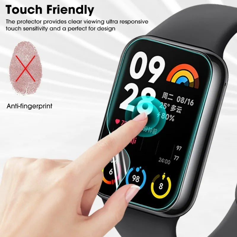 For Xiaomi Mi Band 8 Pro Screen Protector Anti-scratch Hydrogel Film for Miband 8Pro Soft Film Not Glass Smart Band Accessories