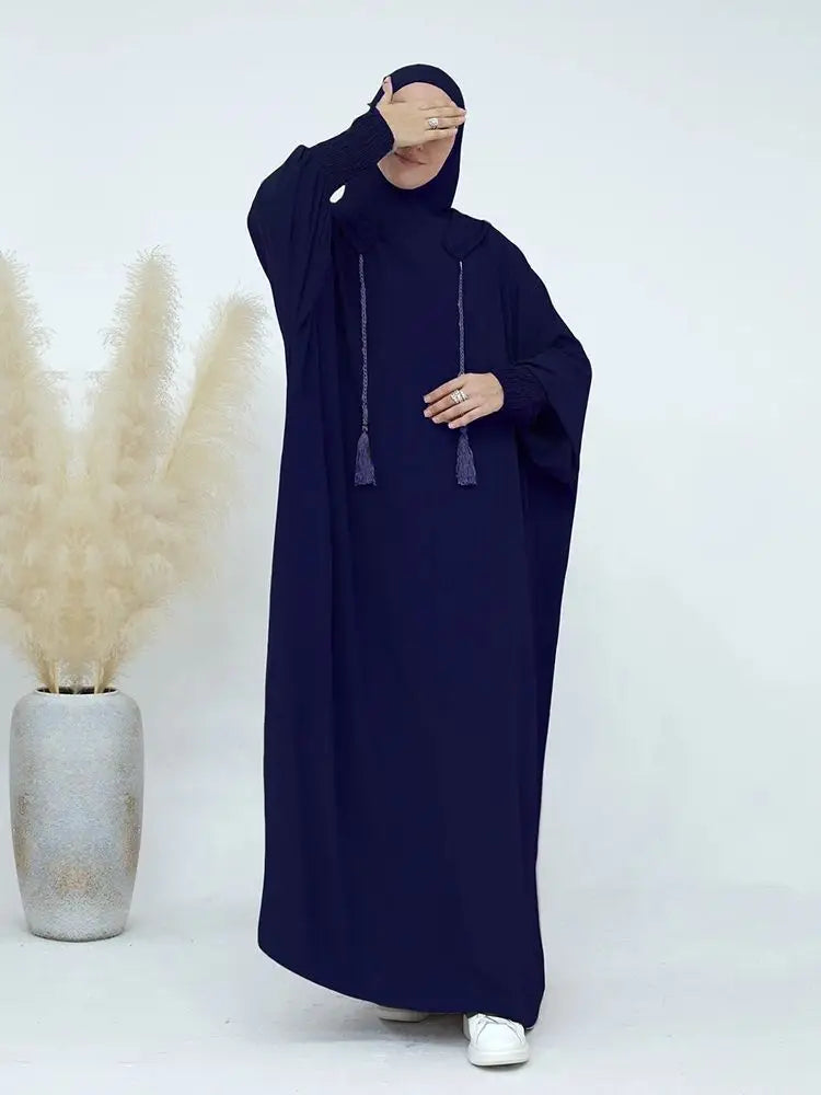 Ramadan Niqab Khimar Muslim Abaya Dubai Turkey Islam Prayer Clothes African Dresses For Women Dress Kaftan Robe Femme Musulmane