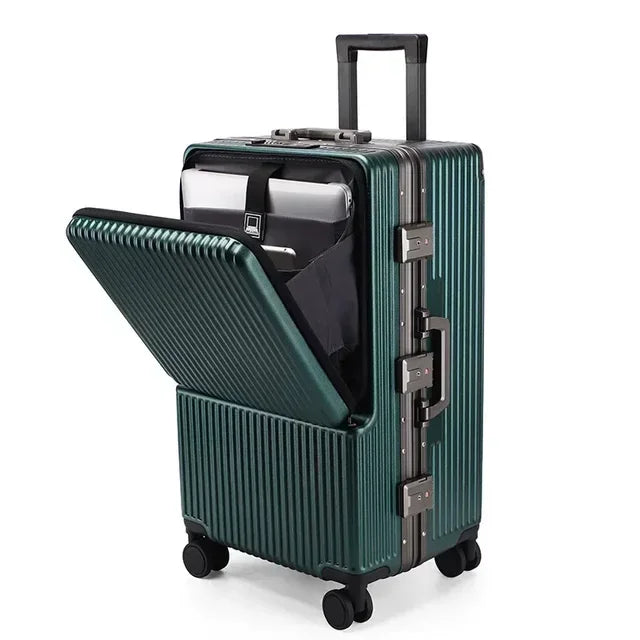 Multifunctional Suitcase Trolley Suitcase Computer Boarding Travel Luggage Large-capacity Suitcase Password Box Luggage