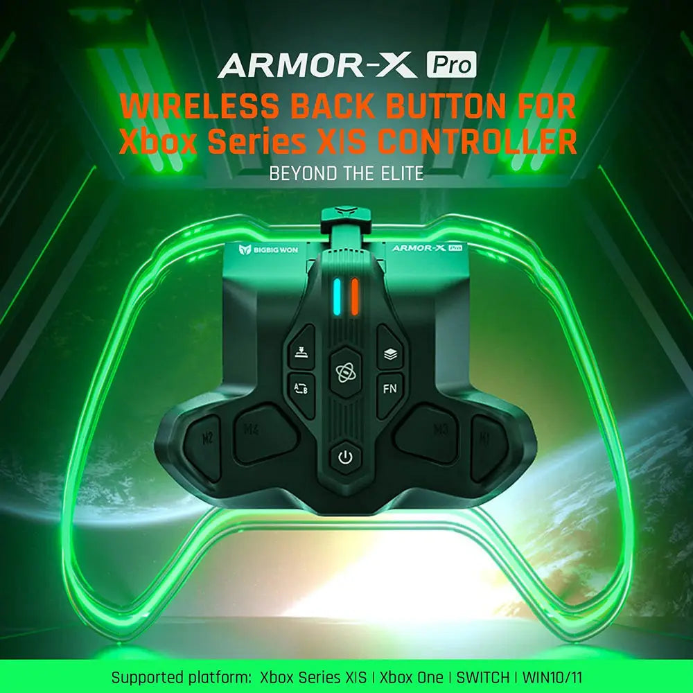 BIGBIG WON ARMOR-X Pro Rear Paddle Adapter For Xbox Series X/S Controller Back Button Attachment Extension Keys For NS Switch