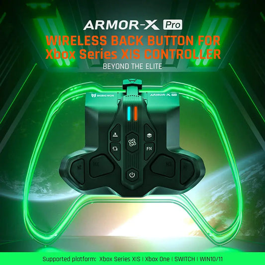 BIGBIG WON ARMOR-X Pro Rear Paddle Adapter For Xbox Series X/S Controller Back Button Attachment Extension Keys For NS Switch