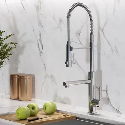 Brushed Gold Kitchen Faucets Pull Down Sink Faucet Pull Out Black Spring Spout Mixers Tap Hot Cold Water Crane