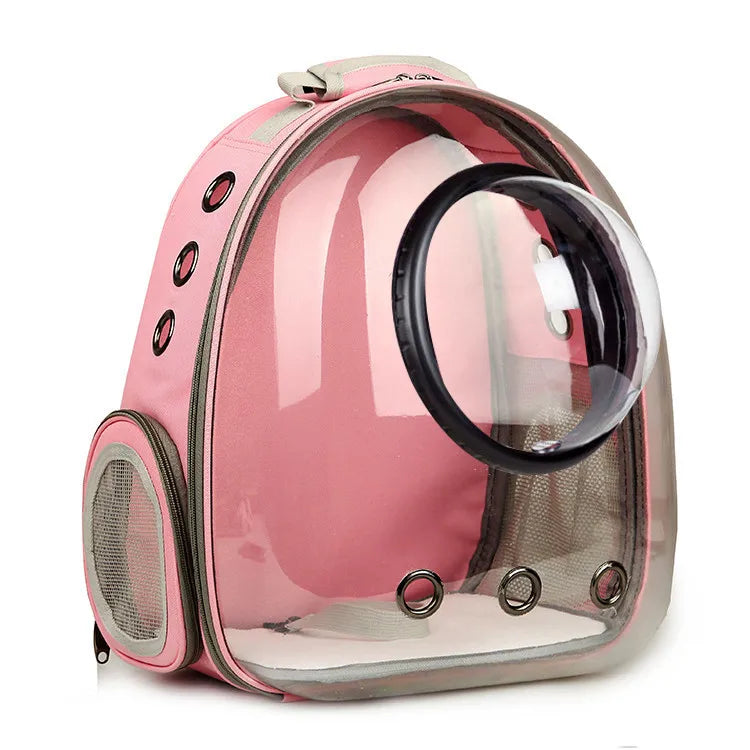 Cat Pet Carrier Backpack Portable Transparent Space Capsule Bubble Pet Backpack Cat Carrier Bag Breathable Pet Outgoing Backpack