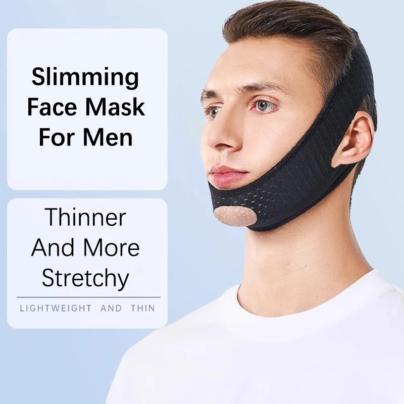 V Face Shaper Lift Massager Anti Wrinkle Red Soins De Double Chin Bandage Thin Face Care Beauty Health Slimming For Man