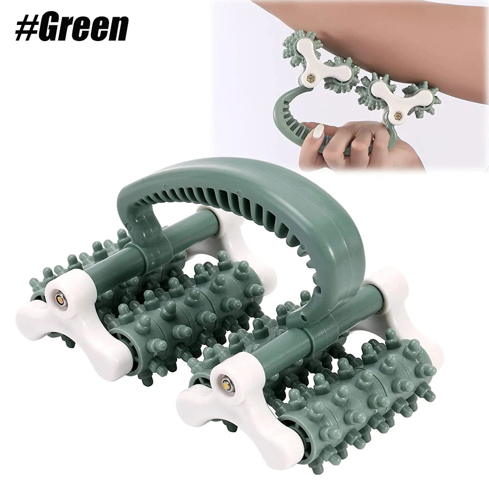 Muscle Massage Roller Increaser Fascia and Anti Cellulite Roller Fat Blasting Myofascial Release Tool for Back, Neck, Waist,Legs