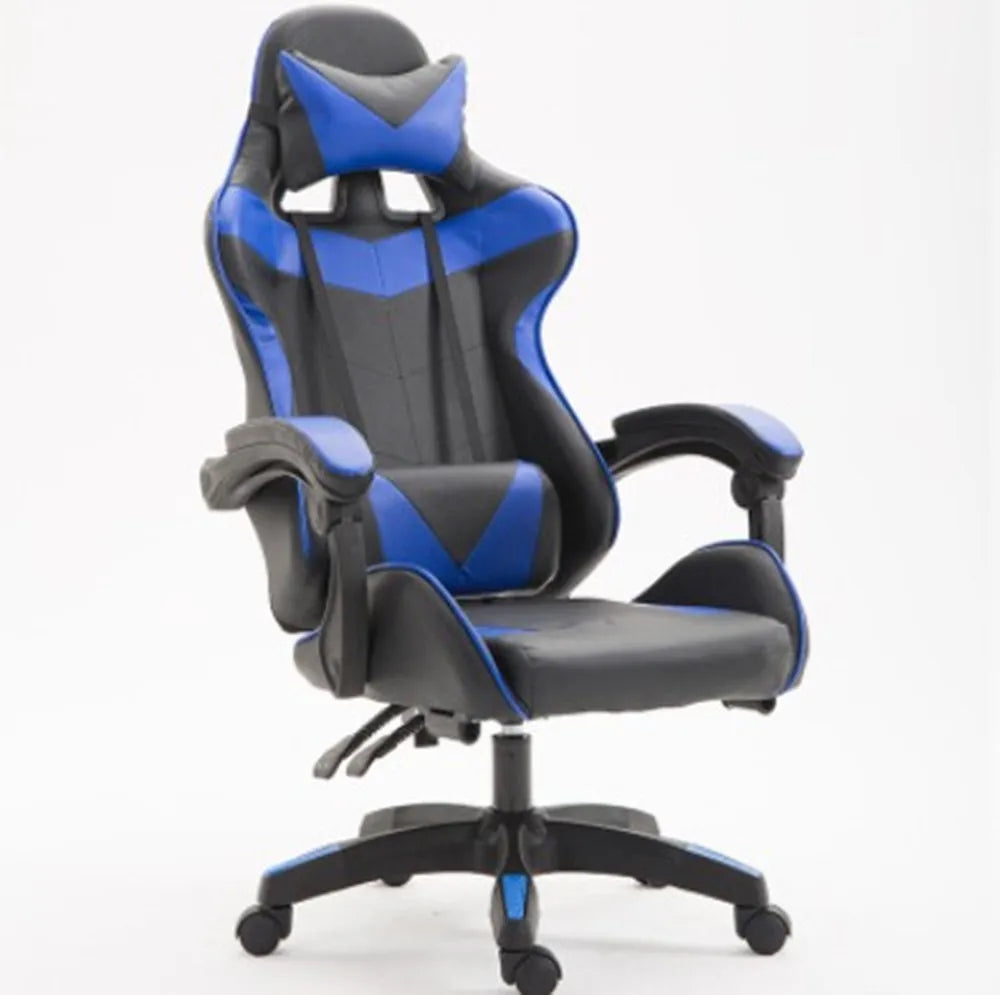 Gaming Chair Office Lumbar Support Swivel Desk Armchair Wheels Office Home Chairs Professional Lol Computer Wcg Choose Color Black Blue Pink White